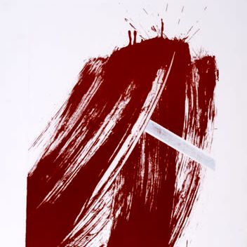 "O.T." 1998  Lithography, Era Company, Bretten, Germany, 2004: Limited edition, Information on request : Lithography, Lithografie, Nalors Grafika Vác