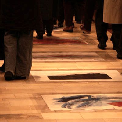 Boden Installation  Bilder auf dem Boden : St. Karl Borromäus