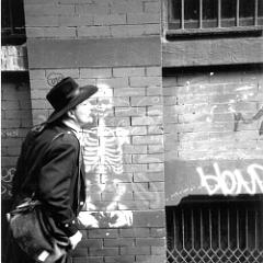 May 1987, Bernd Heidelbauer  Downtown NY : Bernd Heidelbauer, Bunsen