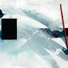 "Autopoiesis" 2001  Mixed Media, 70 x 30 cm, Private Collection : eitemperal, mixed media