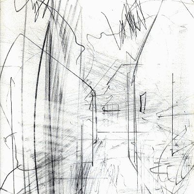 "Sighisoara" 2004  Zeichnung, 20 x 30 cm : Bleistift, Zeichnung, drawing