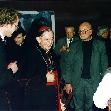 Cardinal Josef Glemp, Diözesan Museum Warshau  Reception : Cardinal Josef Glemp, Diözesan Museum, Warshau