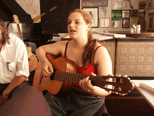 Teresa Biermann, June 1 2008 at Heidelbauers in Stuttgart